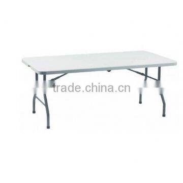 plastic folding rect table for outdoor discount promotion