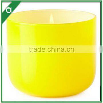 Home Decoration High Quality Scented Candle in Multi Colored Glass With Gift Box photo-3