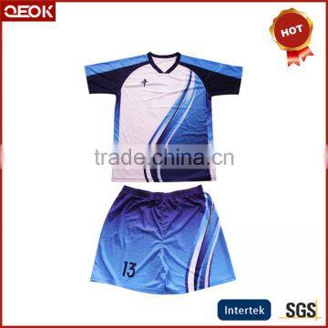 Anti-bacterial sports wear football uniform new design soccer uniform