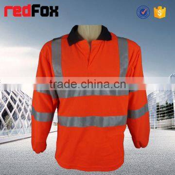 Net Round Breathable En471 Safety Yellow T-shirts Sleeves Truck Safety Yellow T-shirts Printing Safety T-shirt photo-4