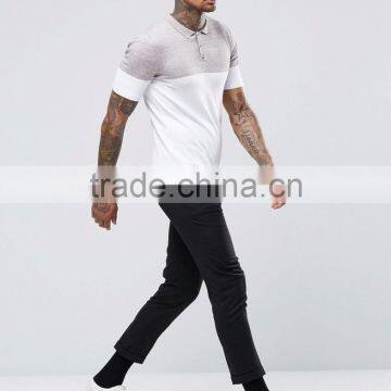 Wholesale Price High Quality Summer Custom Short Sleeve Contrast Color Cheap Mens Knit POLO Shirt photo-4