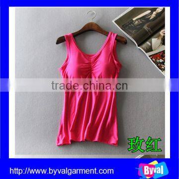 Hot Sale Womens Plain Tank Top Slim Sexy Yoga Tank Top