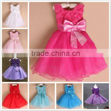 5031#Unique Design Hot Sale Worth Buying Baby Girls Party Wear Dress