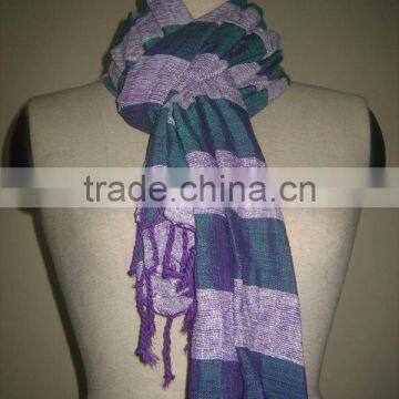 Raw Silk Scarf