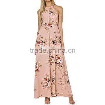 Lady Sexy Split Dress Floral Off Shoulder Party Maxi Dress photo-4