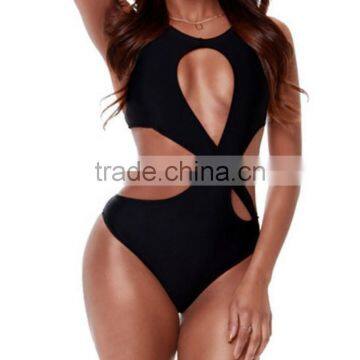 M897 Dingyang Fashion Sexy Backless Cross One Piece Bikini Swimwear photo-3