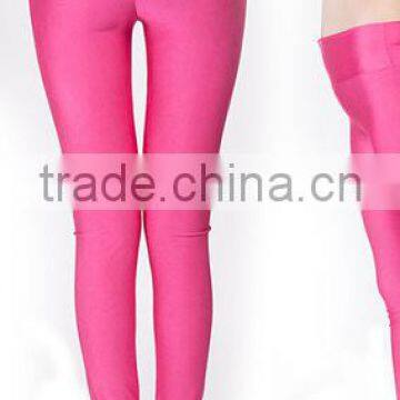EY0036L Wholesale Women Winter Legging Black PU Leather Leggings photo-3
