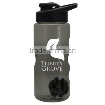 USA Made 22 Oz. Shaker Bottle With Drink-Thru Lid - BPA-free, Features a Mixing Ball and Comes With Your Logo photo-2