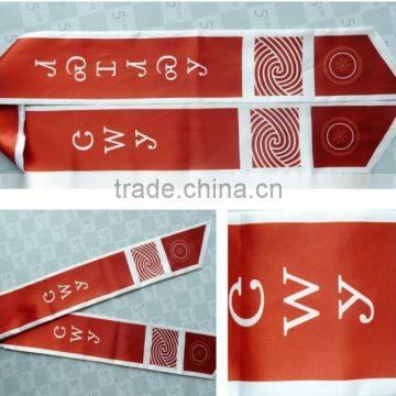 polyester design promotional scarf