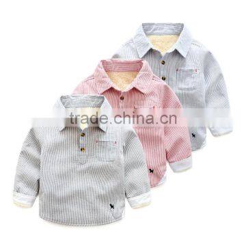 Wholesale New Design Baby Boy Winter Shirts