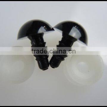 Black Plastic Eyes With Washer for Plush Toys Bear DIY photo-6