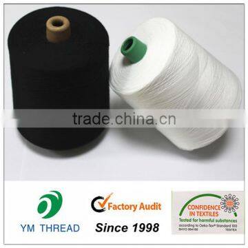 Supply Raw 100% Polyester Spun Knitting Yarn 30/ for Socks photo-2