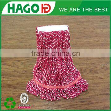 Hago Free Samples Wholesales Colorful Plastic Head Wet Cotton Mop photo-2