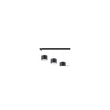 260mm * H200mm, 20W Black COB Led Pendant Light Fixture For Restaurant