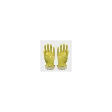 Household Latex Gloves For Refuse Collection , washing , window cleaning