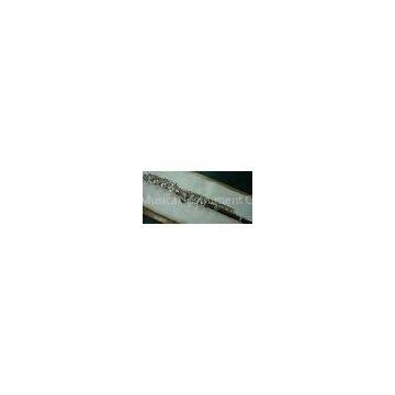 B Foot Silver Plated Flute Open 17 Hole Woodwind Musical Instruments , Italian Pad And Spring