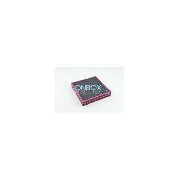 Rigid / Lid / Slide Cardboard Jewelry Boxes with customized logo printed