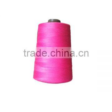 100% polyester Spun sewing thread