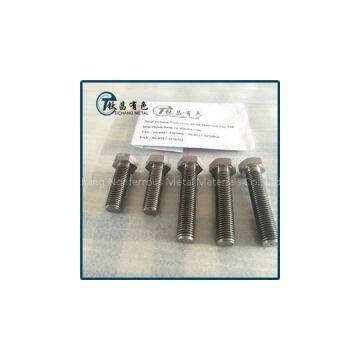 GR7 Titanium Alloy Hex Bolts & Screws