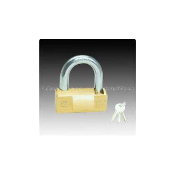 Brass Painted Finishing Hammer Padlock
