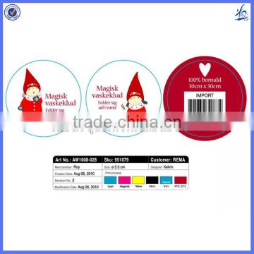 100% cotton terry compressed towel promotional