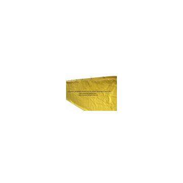 Strong PVC Yellow fire resistant tunnel duct with snap hooks