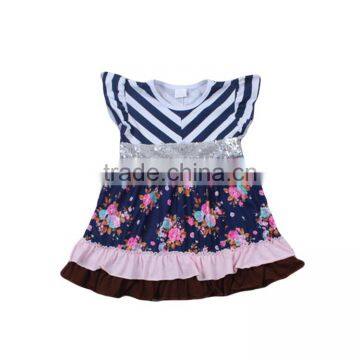 children clothing 2016 dress designs teenage girls floral print baby frock designs