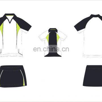 hot selling women cheap custom tennis jersey