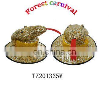 TZ-201335M Animal Snake Hat For Children,Party Animal Hat Kids