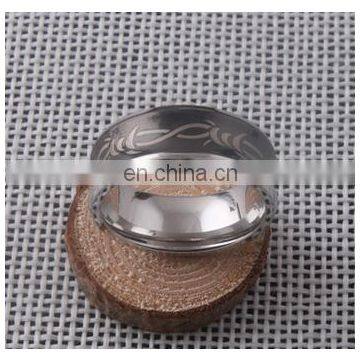 Hot Sale GODBEAD Shiny Black Men's Ring Tungsten Carbide Wedding Ring Men Women Stainless Steel Triangle Mark Rings photo-3