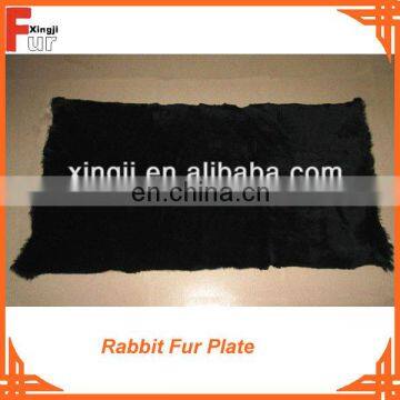 60X120cm Grade A dyed rabbit fur plate