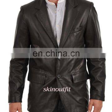 Fancy Leather Blazer