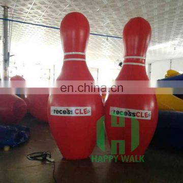 High quality inflatable bowling pines for zorb ball