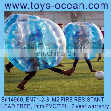 2016 popular inflatable body zorbing for kids,bubble ball for sale, cheap bumper ball for outdoor