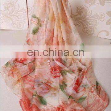 New Fashion 100% Silk Scarf for Women Lady Silk Scarf Wholesale China photo-4