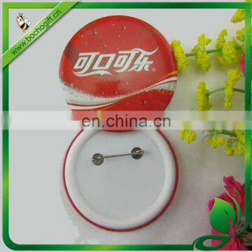 red round button pins