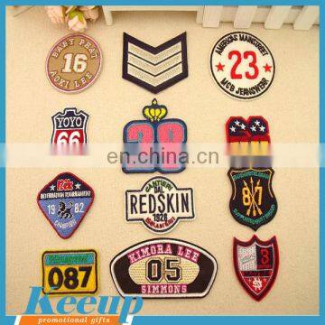 multi shape emboridery patch for garment or arn badge