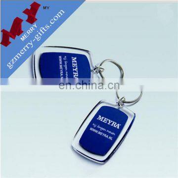 Eco-friendly custom cheap acrylic keychain