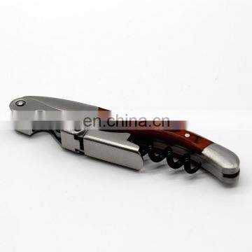 High standard quality rosewood stainless steel corkscrew wine bottle opener