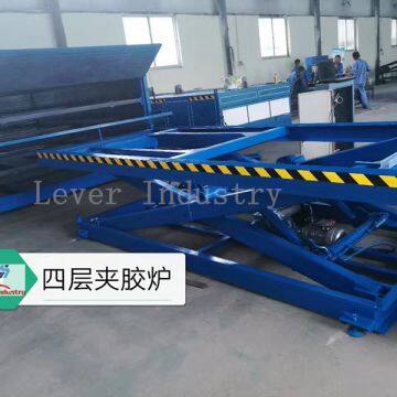 Autoclave free safety glass laminating machine with EVA film