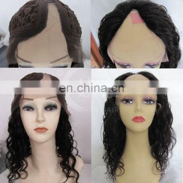 Fashion wig! U-part wigs with 0.5" lace front ,HOT SALES!lace front wig