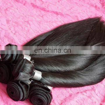 real Peru Hair bottom Full Cuticle soft silk straight 100% Virgin Peruvian human hair bulk