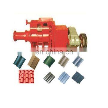 Competitive Price high efficiency clay roof tile extruder tile forming machine/extruding clay tile making machine