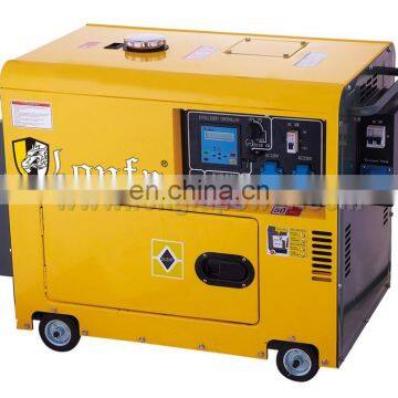 6KVA Portable Soundproof Diesel Electric Generator with Stable Quality