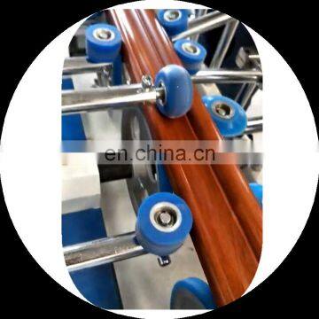 Advanced PUR hot melt glue profile wrapping machine