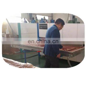 PVC film laminating machine on the door MDF panel vacuum membrane press machine 033