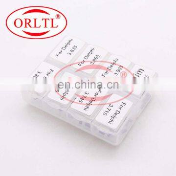 ORLTL Common Rail Injectors Adjust Shim 3.715-3.925mm Injection Valve Shim Suitable for Delphi Injector photo-5