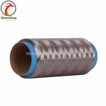 Brown UHMWPE Dyed Fiber,high Strength Polyethylene Filament Yarn 15D photo-2