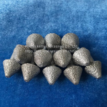 Brazed Diamond Grinding Head Brazed Cone Grinding Head Diamond Grinding Head Cast Iron Processing Grinding Head photo-2