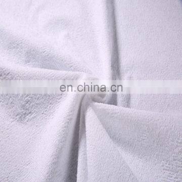 Terry Cloth Fabric Waterproof PU Laminated Fabric for Bedding photo-3